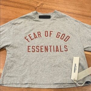 Fear of God Essentials Heather Gray Sweatshirt